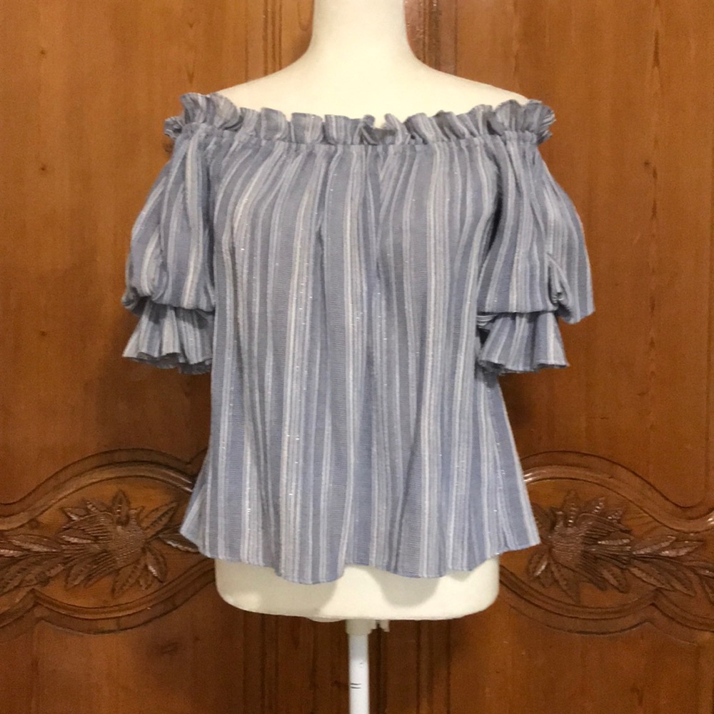 NEW Love Shack Fancy Off Shoulder Top